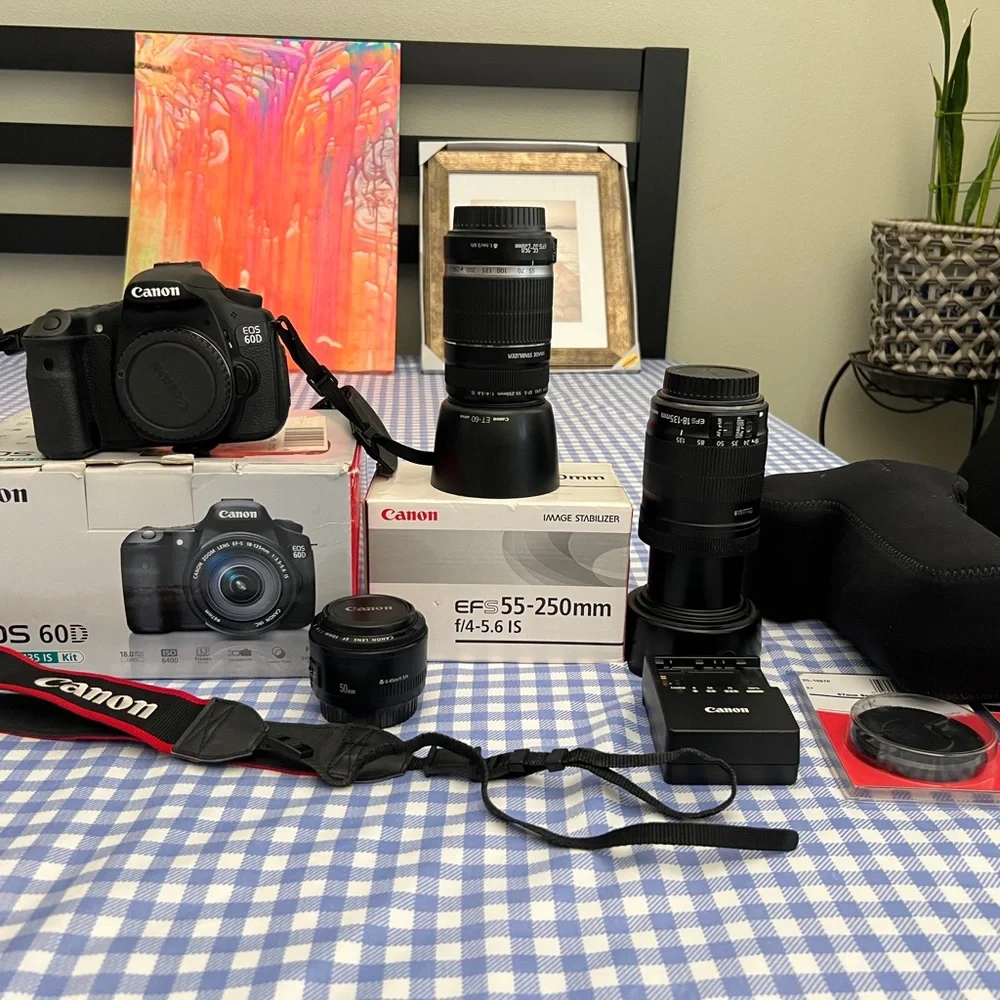 Canon EOS 60D Black Digital Camera